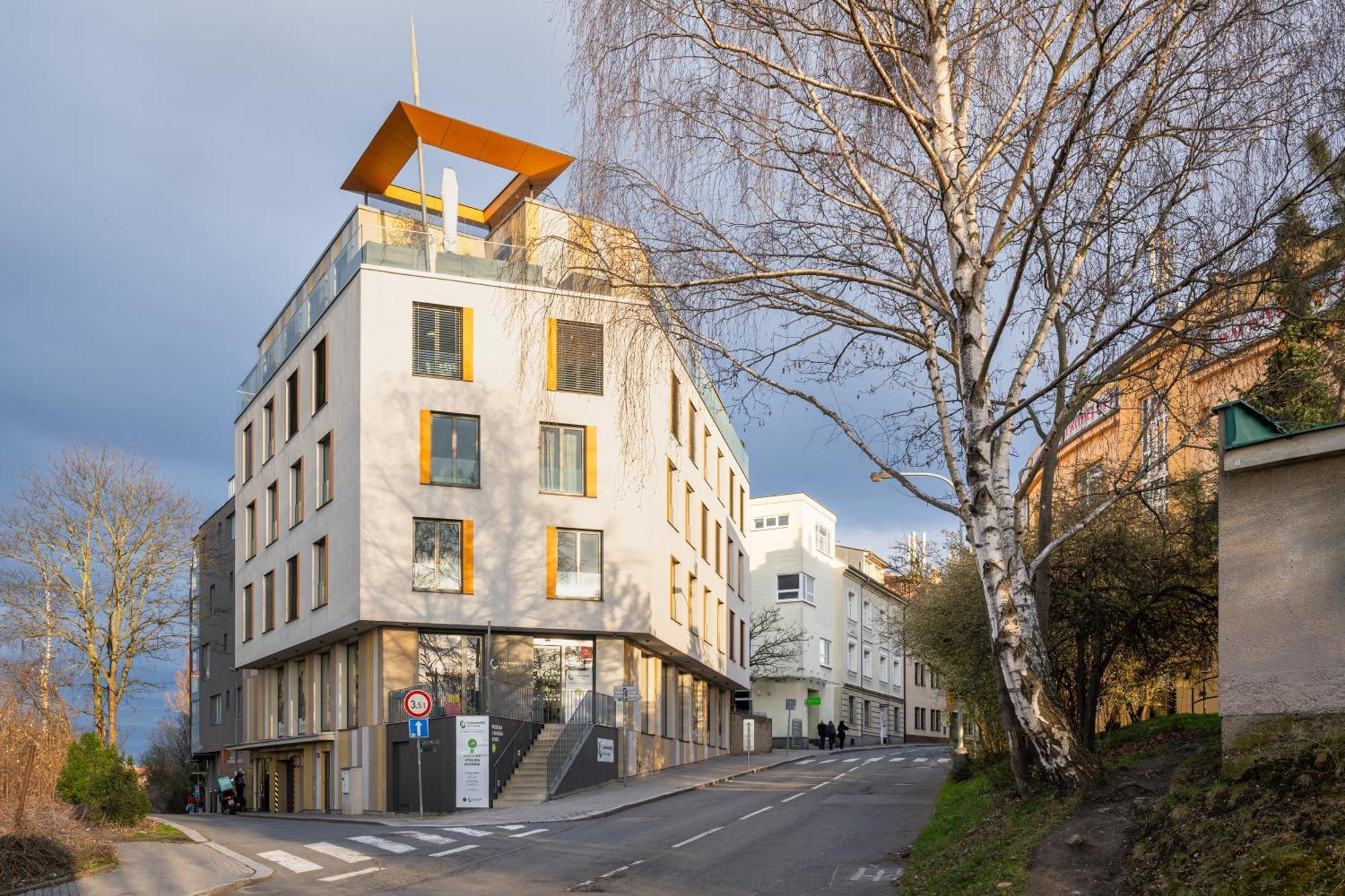 Veleslavin Apartments Prag Exteriör bild